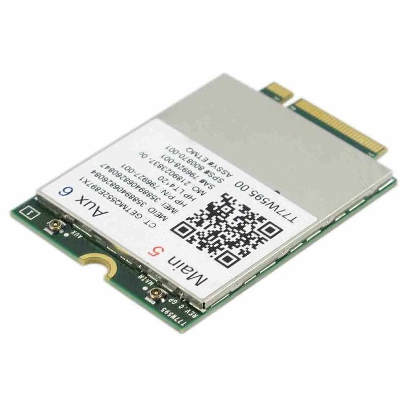 Lt4120 X5 Lte T77W595 796928-001 4G Wwan M.2 150Mbps Lte Modem Voor Hp Elite X2 840 850 G3 640 650 645 G2 Groen