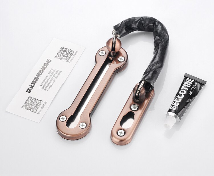 WV Anti-theft Stainless Steel Hotel Door Chain Latch Safety Guard Security Lock Security Limiter Tools Hardware for Home Door