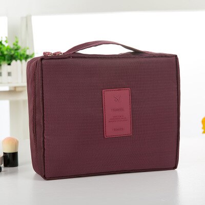 Bolsa de viaje de nailon para cosméticos, cubos de embalaje a la , nueva bolsa neceser de viaje para mujer, organizador de maquillaje para el hogar, bolsa de viaje: 20