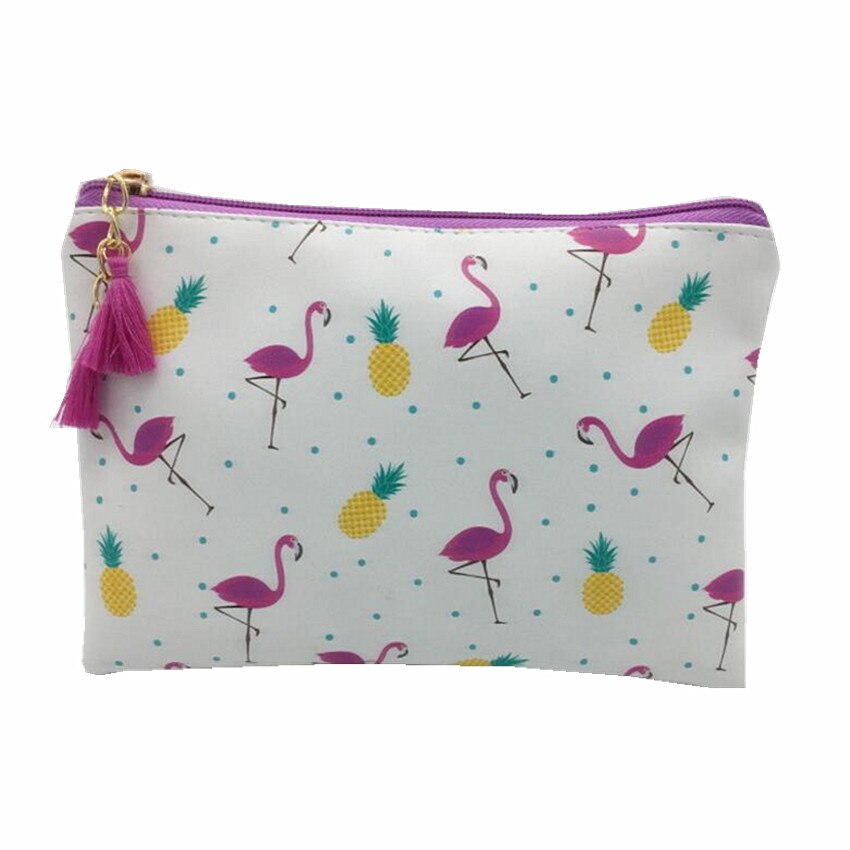 M455 tecknad handväska väska fågel flamingo tyg väska student flicka kvinnor: 1