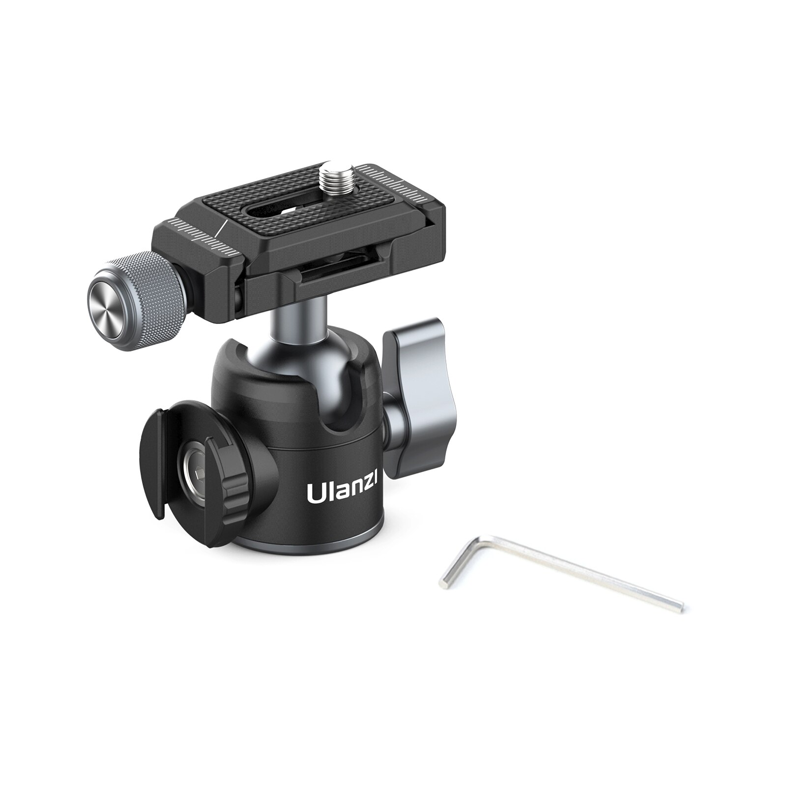 Ulanzi U-80L Arca Zwitserse Side Koude Schoen Bal Hoofd Met Arca Swiss Quick Release Plaat 1/4 Inch Schroef Mounts Voor dslr Ildc Camera