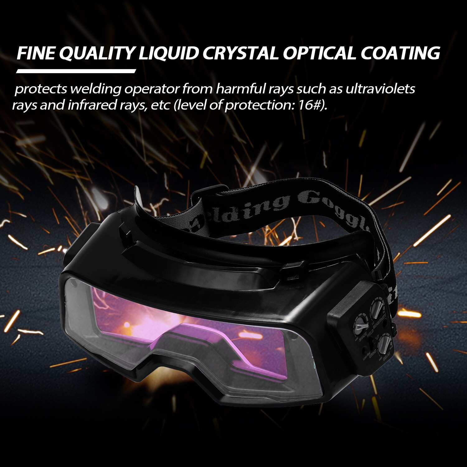 Auto Darkening Welding Goggles for TIG MIG MMA Weld Glasses Goggles Multifunction Utility Tool Welding Glasses