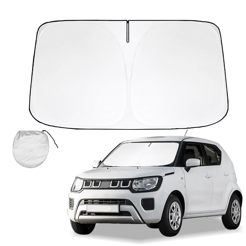 Car Windshield Sun Shade For SUZUKI Ignis Sunshade Summer Visor Protector Foldable Blocks UV Rays Protection Accessories: Default Title