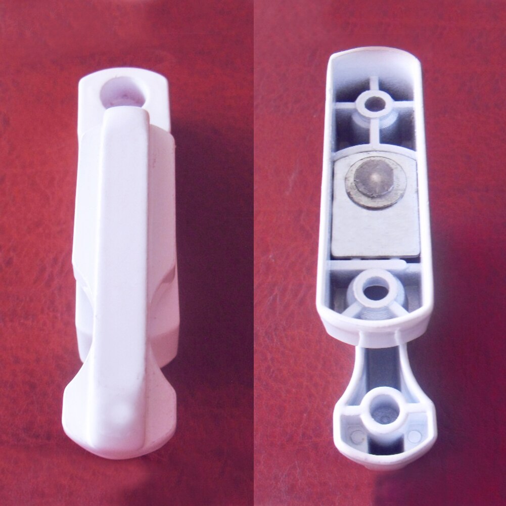 Home T Style Anti Theft Door With Screws Accessories White Easy Install Child Safe Plastic Window Lock