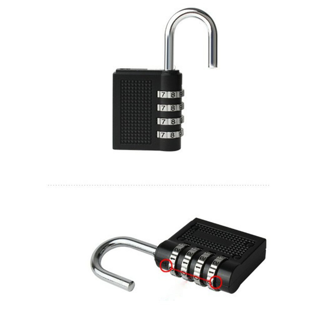4bit Key Lock Box Wall Mounted Aluminum alloy Key Safe Box Weatherproof 4 Digit Combination Key Storage Lock Box