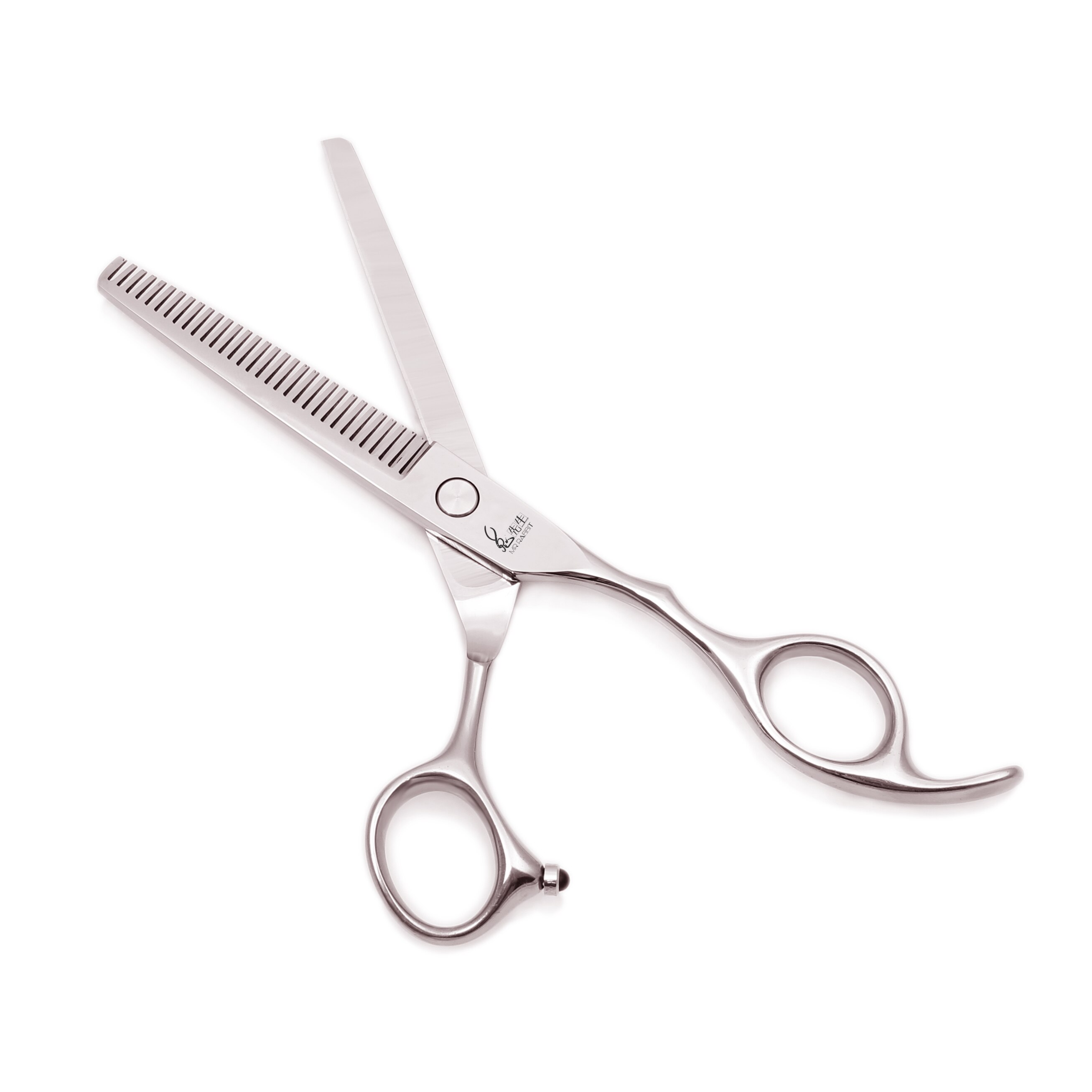 Set de Ciseaux de Coiffure - 6.0 Pouces 17.5cm JP Acier Inoxydable Ciseaux Amincissants pour Salon de Coiffure