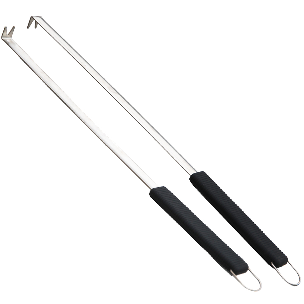 SHANGPEIXUAN Pizza Spinner Draaivork 19 inch RVS Pizza Turner Pizza Outdoor Pizza Gereedschap Oven Accessoires