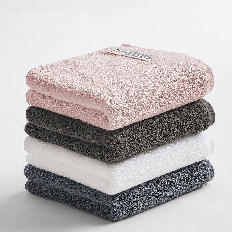 34*74CM 100% lange-nietje katoen effen handdoek super absorberende zachte badhanddoek roze grijs wit haar handdoek prachtige handdoek