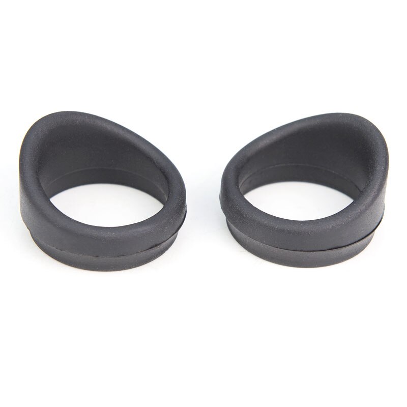 1 Pair 32-34MM Stereo Microscope Telescope Rubber Eye Guards Eye Shield Cups Microscope Accessories