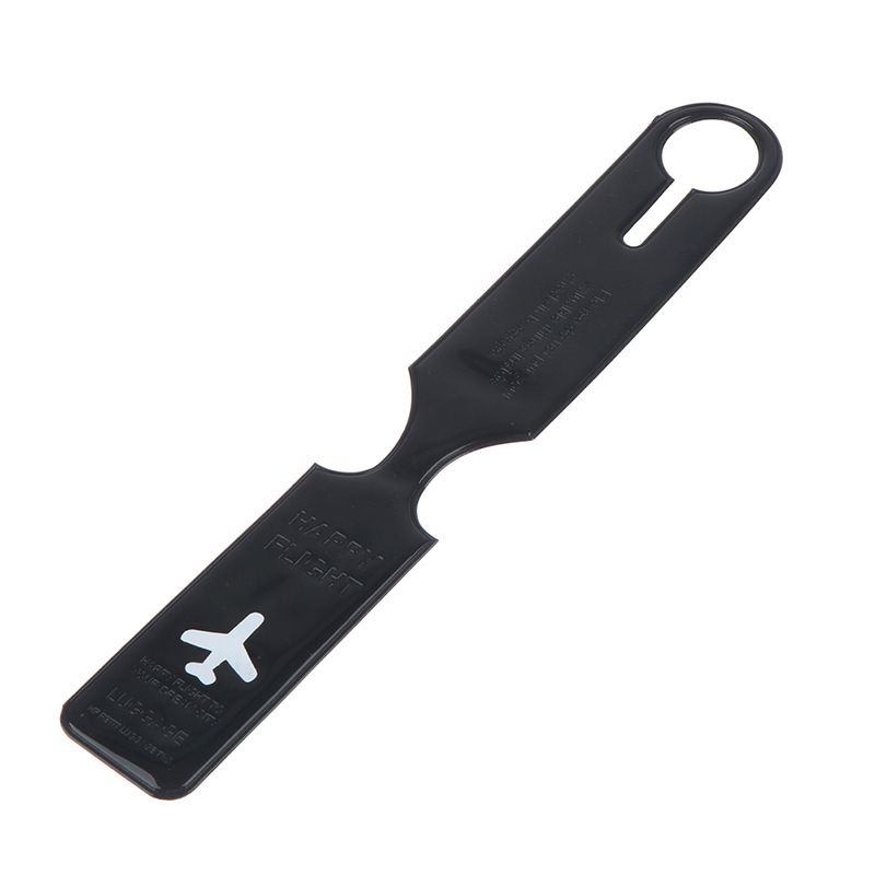 Leuke bagagelabelriemen Koffer Id Naam Adres Identificatielabels Bagagelabels Vliegtuig PVC-accessoires: Rood