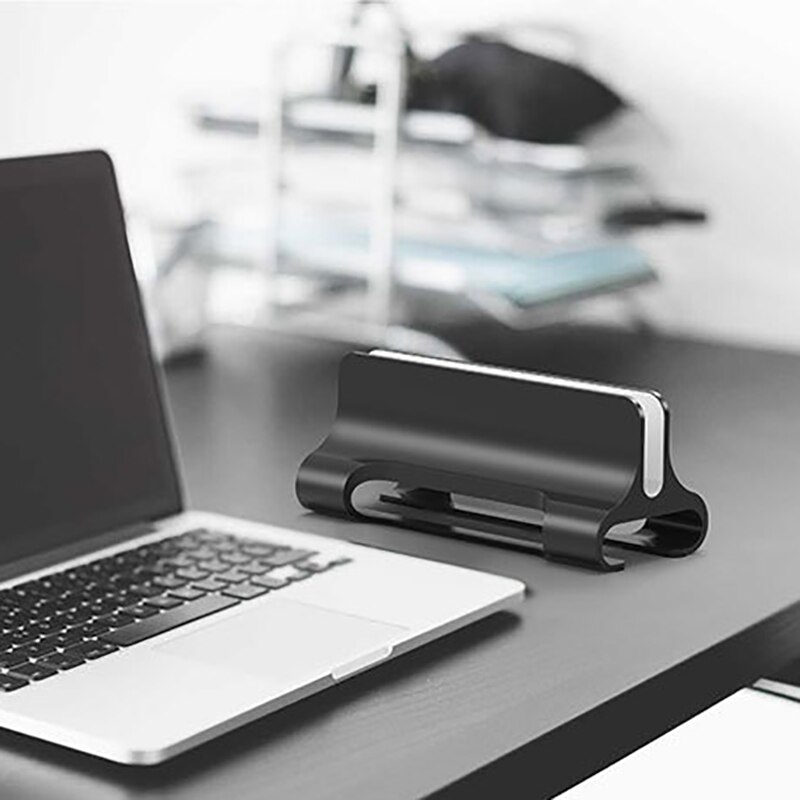 JIUSHARK uniwersalny pionowy aluminiowy stojak na laptopa, zawodowiec, Dell XPS, Lenovo joga i więcej