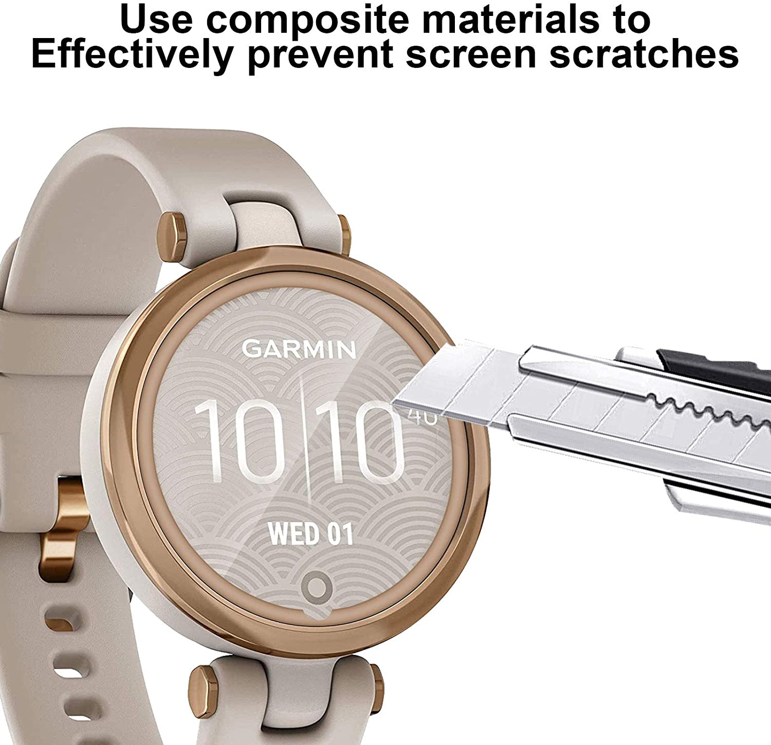 Film de Protection pour montre intelligente Garmin Lily, à bord souple incurvé 3D, étui de Protection pour écran LCD,