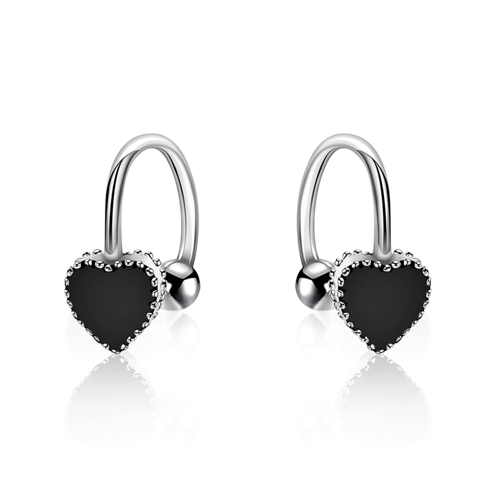 100% 925 Sterling Silver Spanish Bear Jewelry Women Earring145 Original Original Jewelry