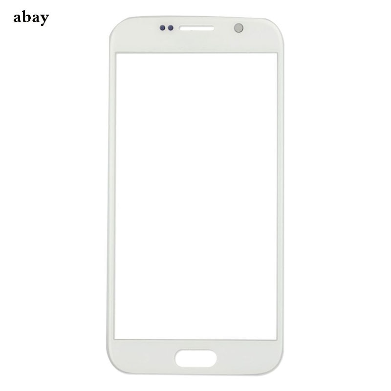 Replacement Outer Glass For samsung galaxy S6 G920 G920F Touch Screen Front Glass Outer Lens & Adhesive