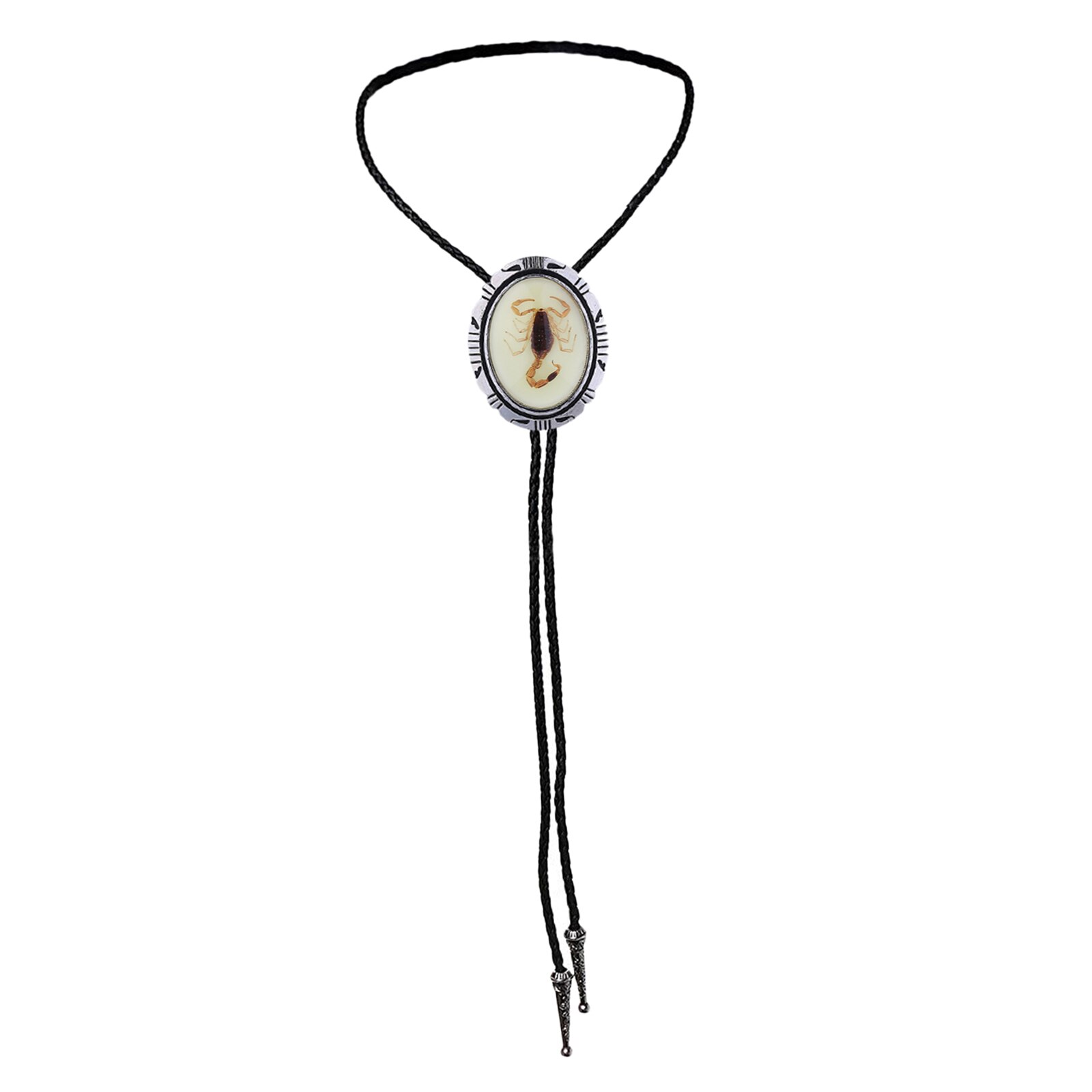 Antieke Westerse Cowboy Rodeo Bolo Tie Amerikaanse Mens Stropdas: Scorpion