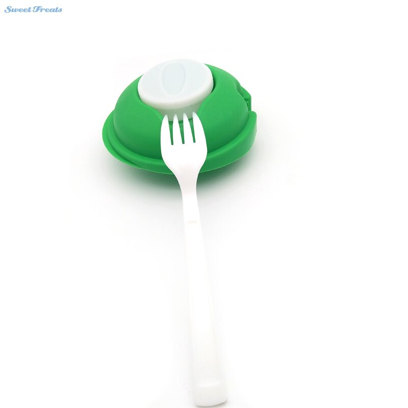 Fresh Salad Container Serving Cup Shaker with Dressing Container Fork Food Storage, Use This Bowl for Picnic, Lunch to Go