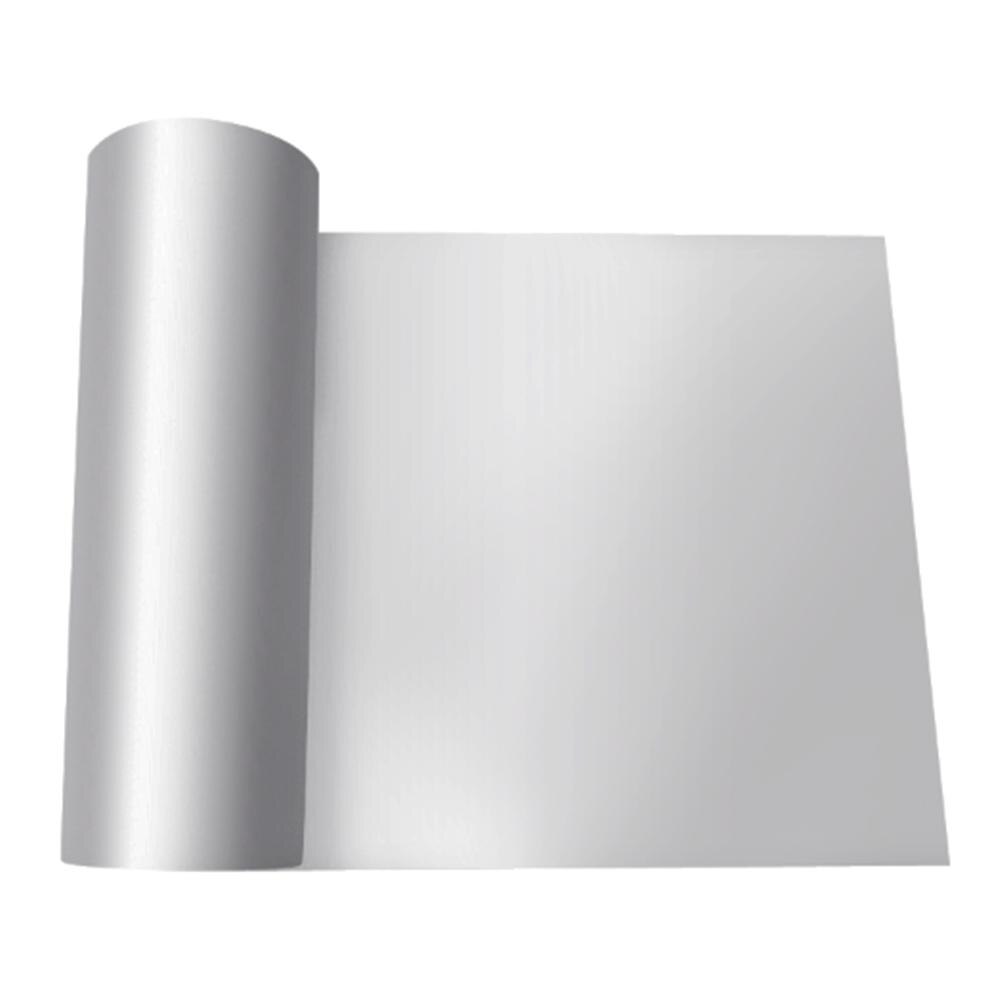 60x100cm argent réfléchissant solaire auto-adhésif Film décoratif miroir feuille imperméable auto-adhésif Mylar miroir Contact papier: 60x100cm