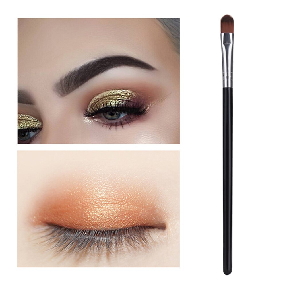 Lång stång makeup ögonskugga borste nybörjare makeup borste multifunktions skönhet concealer borste: Default Title