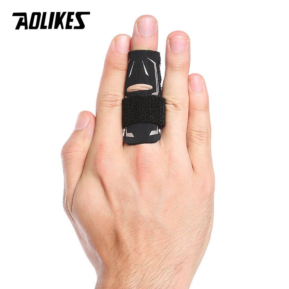 Funda para el dedo de voleibol y baloncesto, Protector de dedo, bandas de soporte para el dedo, Protector de dedo para el gimnasio, 1 ud