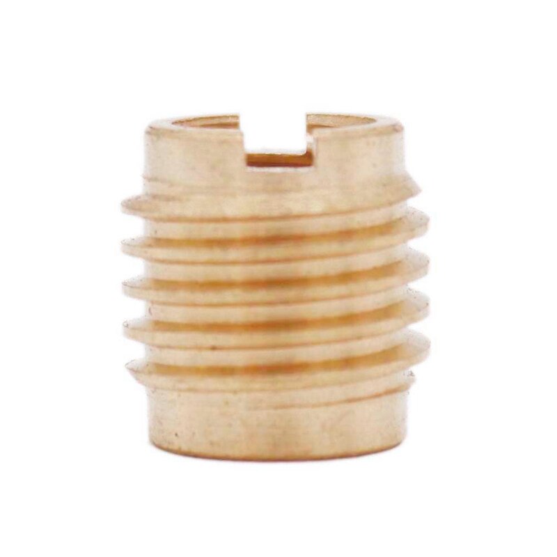 Brass Dual-Threaded Insert for Wooden Tap Handle Beer Tap Handle Insert 3pc/lot Homebrew Hardware