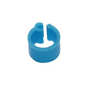ID 6 mm wide 7mm 10 color bird foot ring plastic clip ring pigeon quail foot ring farm poultry supplies bird supplies 200 Pcs: sky blue