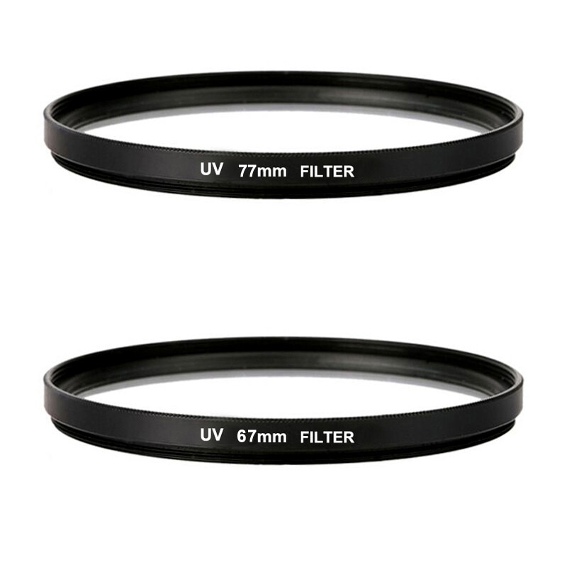 UV Ultra Violet Lens Filter Protector 52/55/58/62/67/72/77 /82mm Voor Canon voor Nikon voor Sony Voor Sigma VOOR Pentax Camera