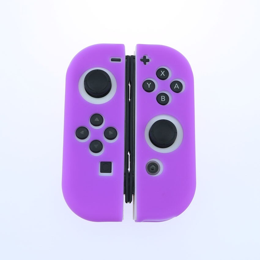 YuXi-funda protectora de silicona para Nintendo Switch Joy Con, funda suave antideslizante para NX NS Joycon: J-J