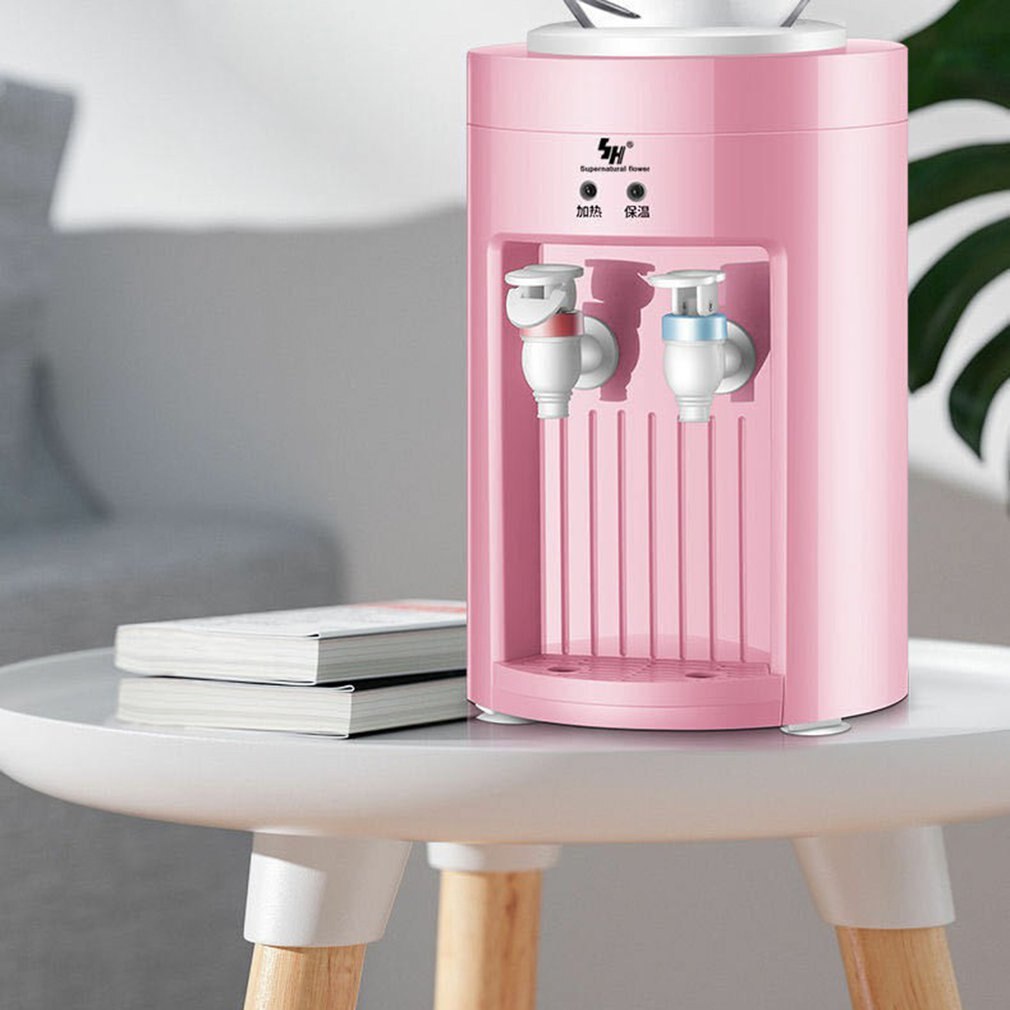 Elektrische Water Dispenser Home Office Desktop Water Dispenser Warm En Koud Kleine Mini Draagbare Water Dispenser