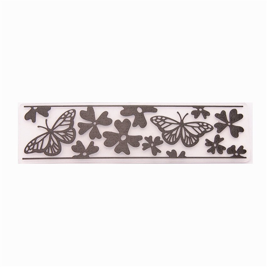 Plantilla de mariposa voladora de plástico de Pascua, álbum de tarjeta de papel artesanal, decoración de boda, carpetas en relieve