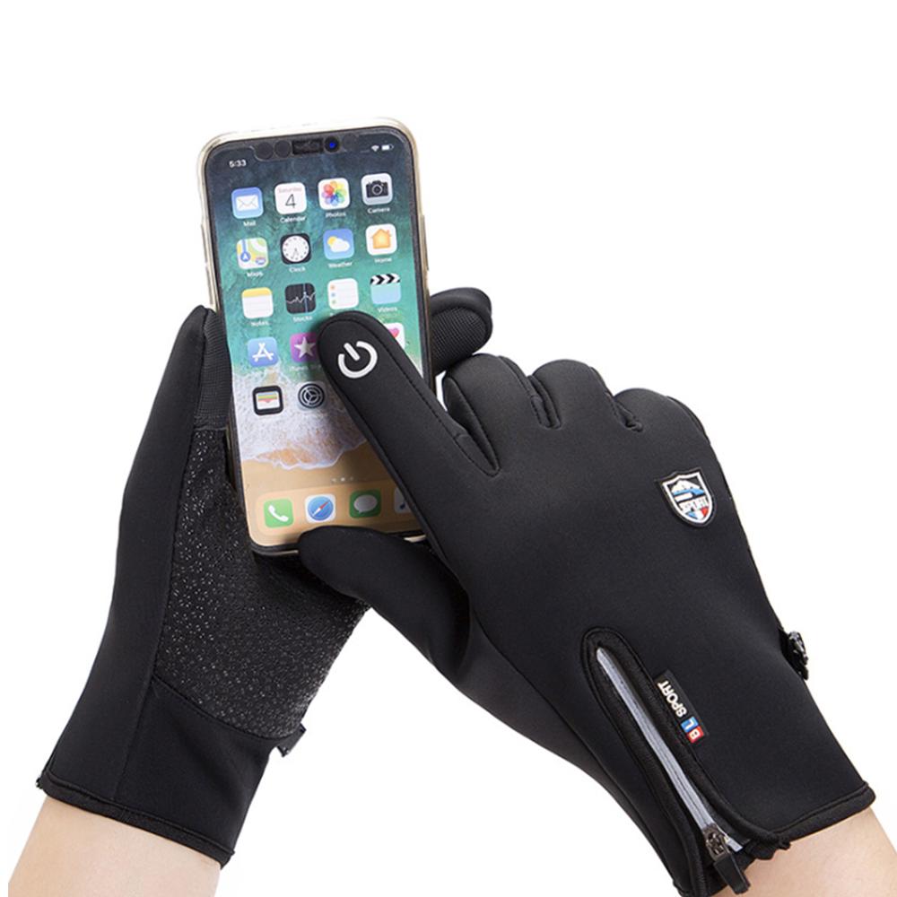 Waterdichte Winter Warme Handschoenen Mannen Ski Handschoenen Snowboard Handschoenen Motorrijden Winter Touchscreen Sneeuw Windstopper Handschoen