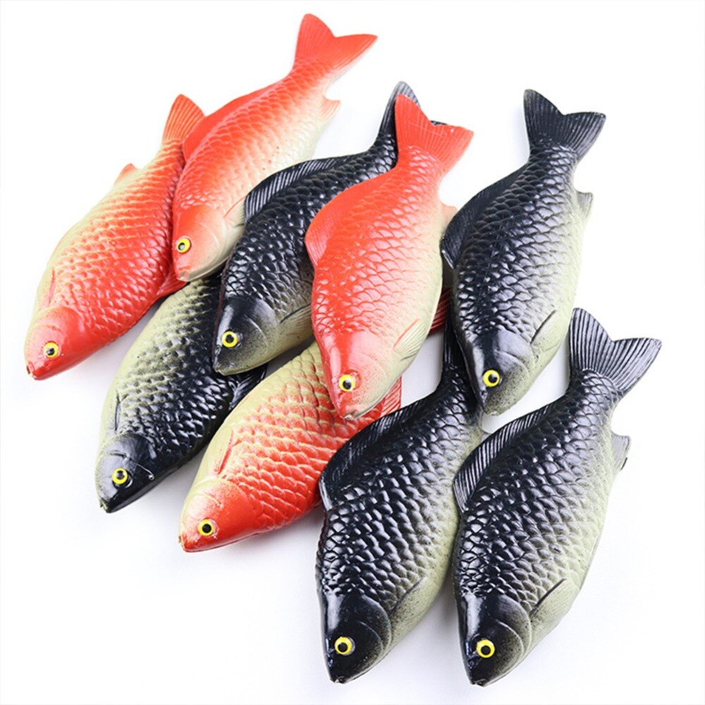 Alimentos artificiales de imitación de pescado, decoración de nevera, escuela, restaurante, materiales de enseñanza, fotos de estudiantes, 1 ud.
