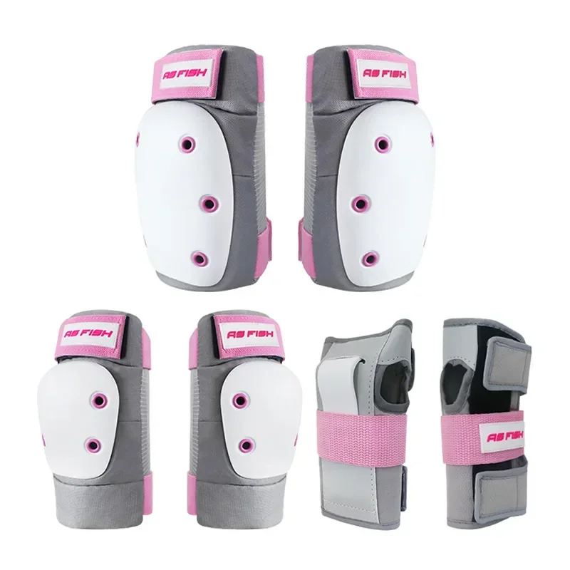 Kinderen Volwassenen Rolschaatsen Skateboarden Rotsklimmen Fietsen Beschermende uitrusting Helm Knie Elleboog Polsbeschermers Protector: S / Bordeaux