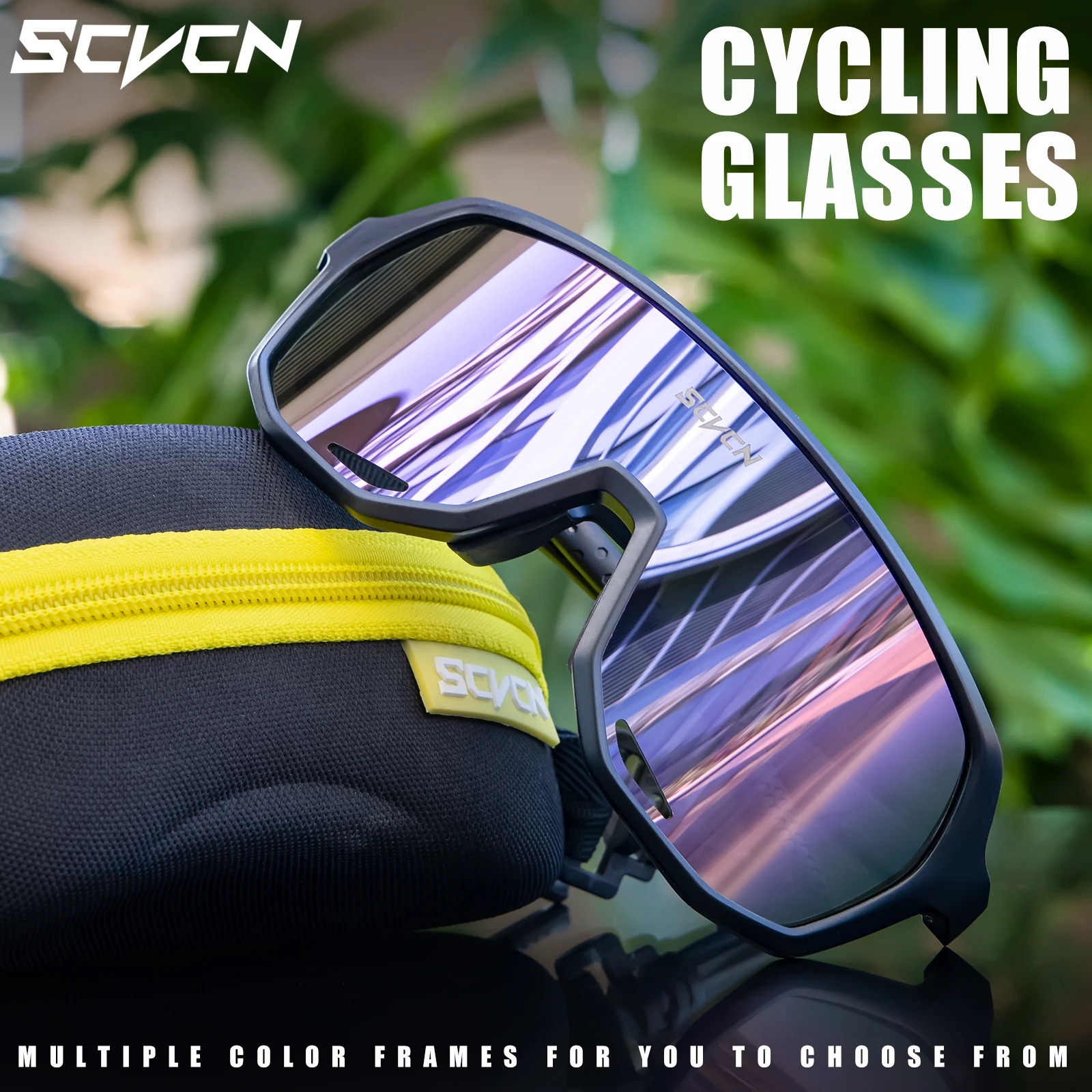 Sport  uv400- färgade cykelsolglasögon damglasögon för män sol mtb mountainbike landsvägscykelglasögon glasögon