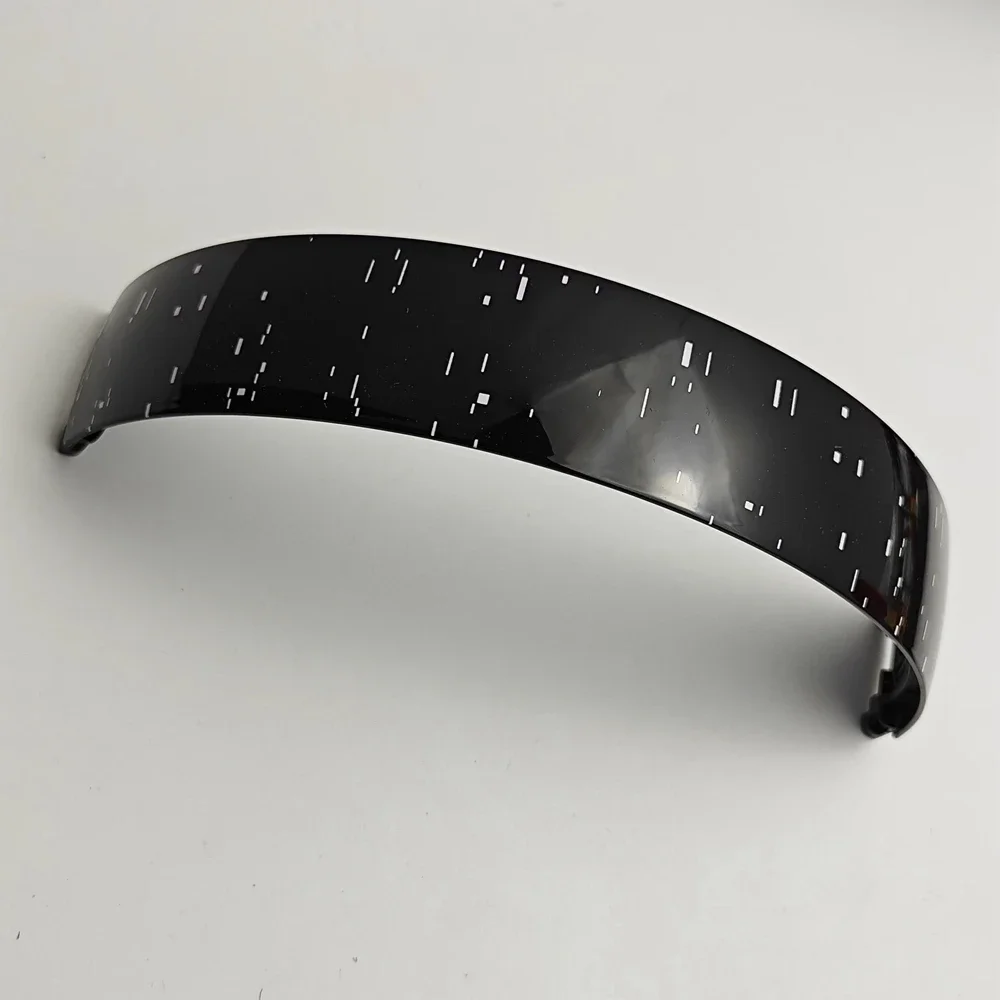Slitstarkt headset-huvudband reservdelar för beat by studio 2 2.0 3 3.0 hörlurar kudde öronbalk huvudbandshylsa: S / Svart