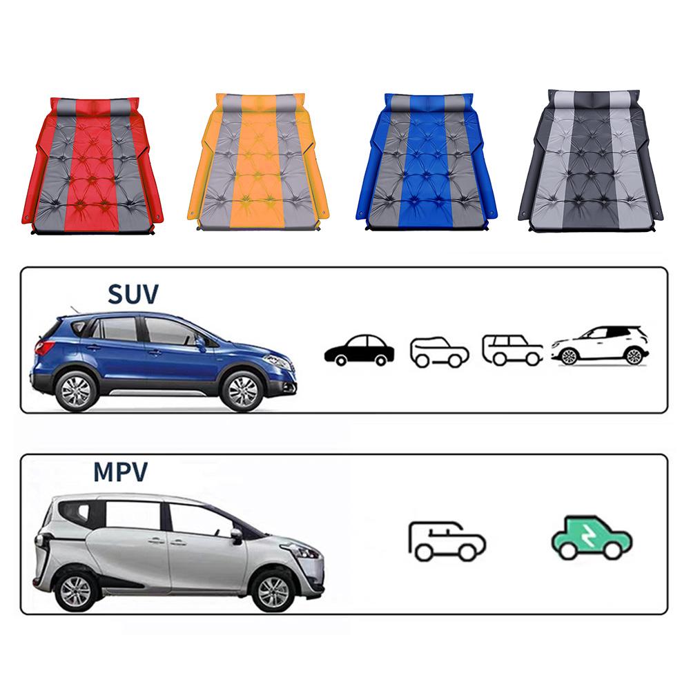 Car Bed Air Mattress Suv Inflatable Back Seat Travel Portable Travel Camping Mattress Sleep Bed For Road Trips Universal SUV