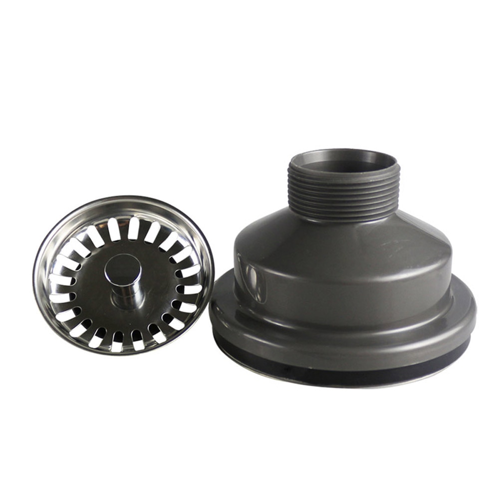 Talea 110/114mm Stainless Steel Kitchen Sink Drain Assembly Waste Strainer and Basket Strainer Stopper Waste Plug Sink Filter