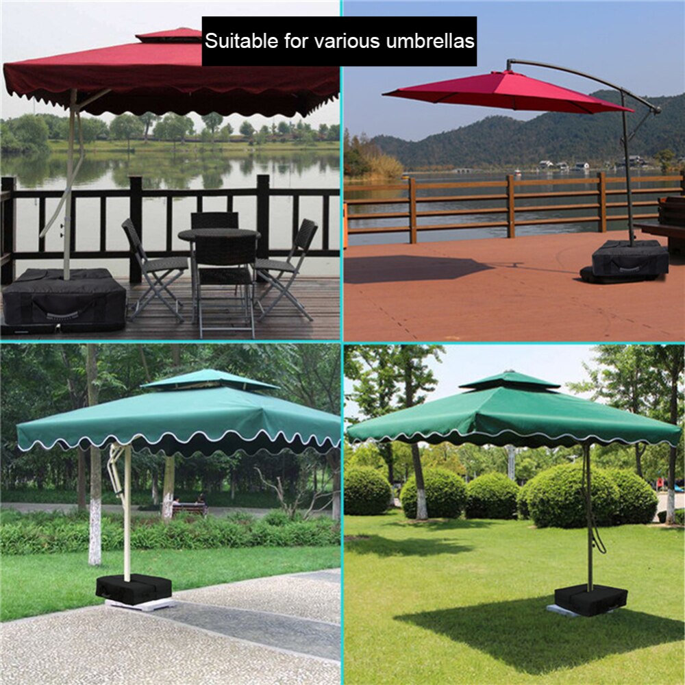 Patio Umbrella Basic Weight Bag With Handle Weatherproof Windproof
