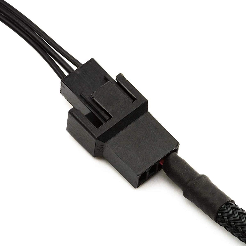 Cooling Fan Adapter Cable, 15 Pin SATA To 5 X 3 Pin / 4 Pin PMW 12V PC Case Fan Power Adapter Cable To 15 Pin SATA