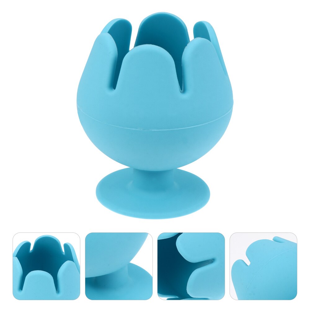 Silicone Suctioned Cups Craft Vinyl Scrap Collector for Vinyl Disposing: Blue