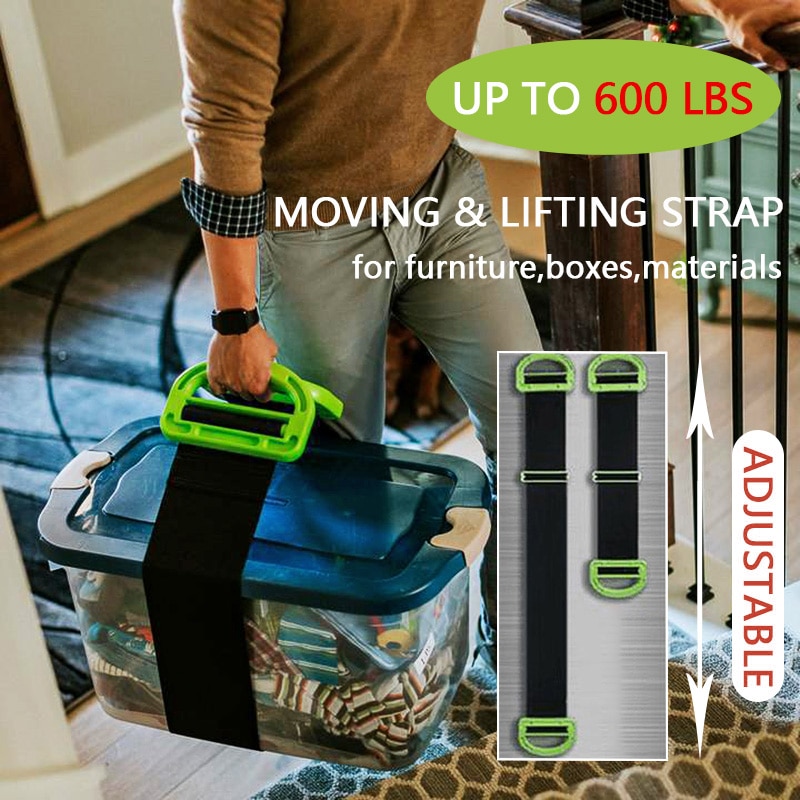 Forearm Forklift Lifting Moving Straps Furniture Transport Belt Shoulder Dolly Carrying Strap For Moving Heavy Objects Move Tool