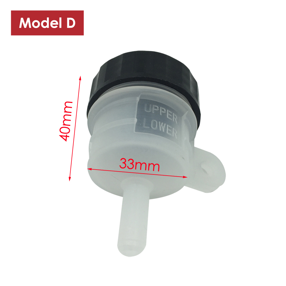 Universal Refit Motorcycle Foot Rear Brake Master Cylinder Tank Oil Cup Fluid Bottle Reservoir For Yamaha Honda Suzuki