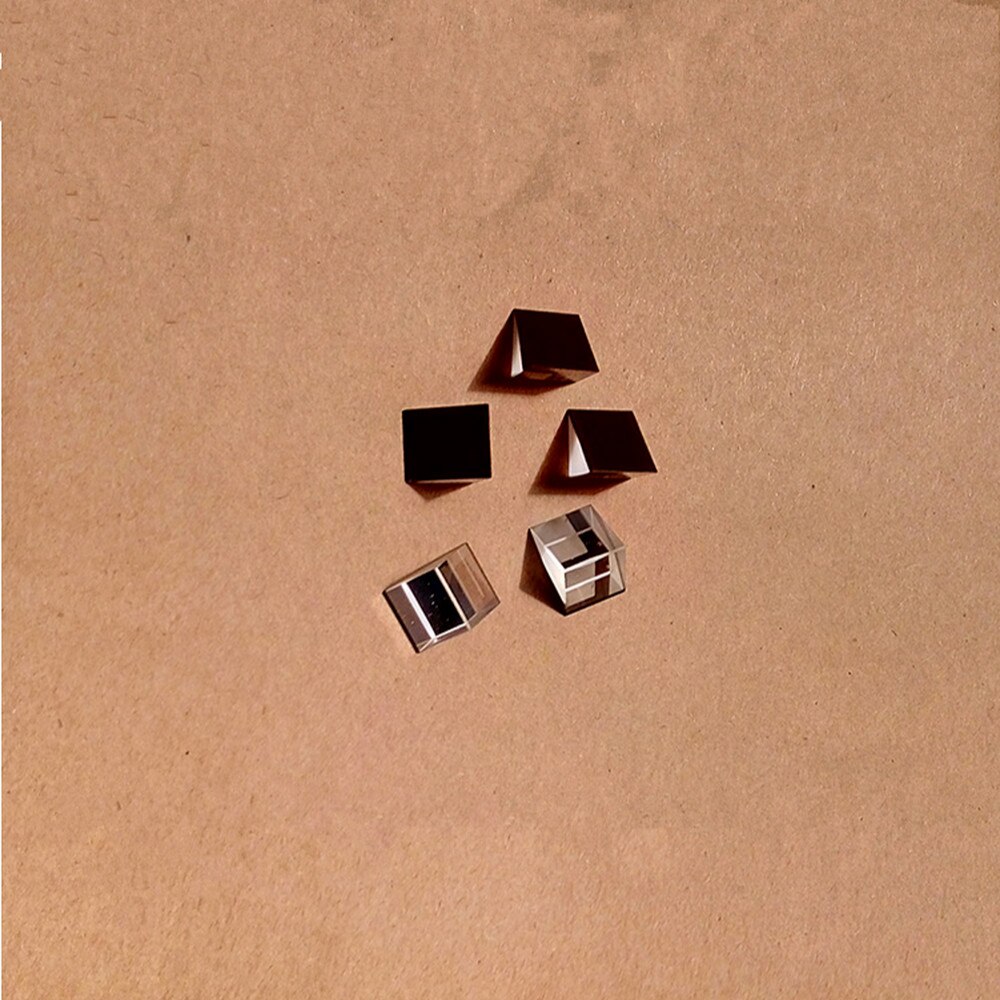 10PCS K9 Optical Glass Right Angle Inner Reflecting Prism Optics Experiment Mirror Reflective