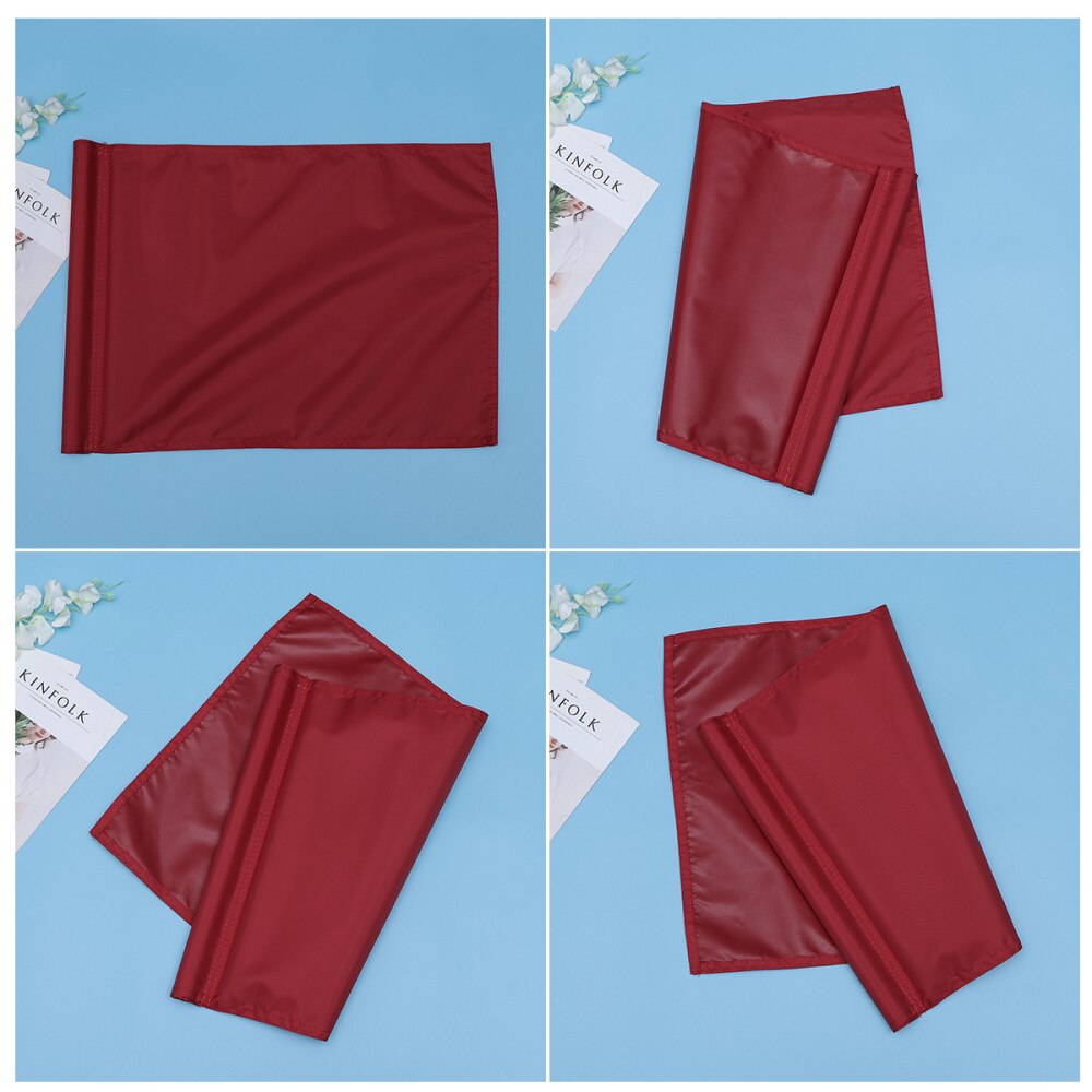 1PC Golf Flag Practice Premium Golf Flag Golf Putting Green Flag Golf Flag: Red