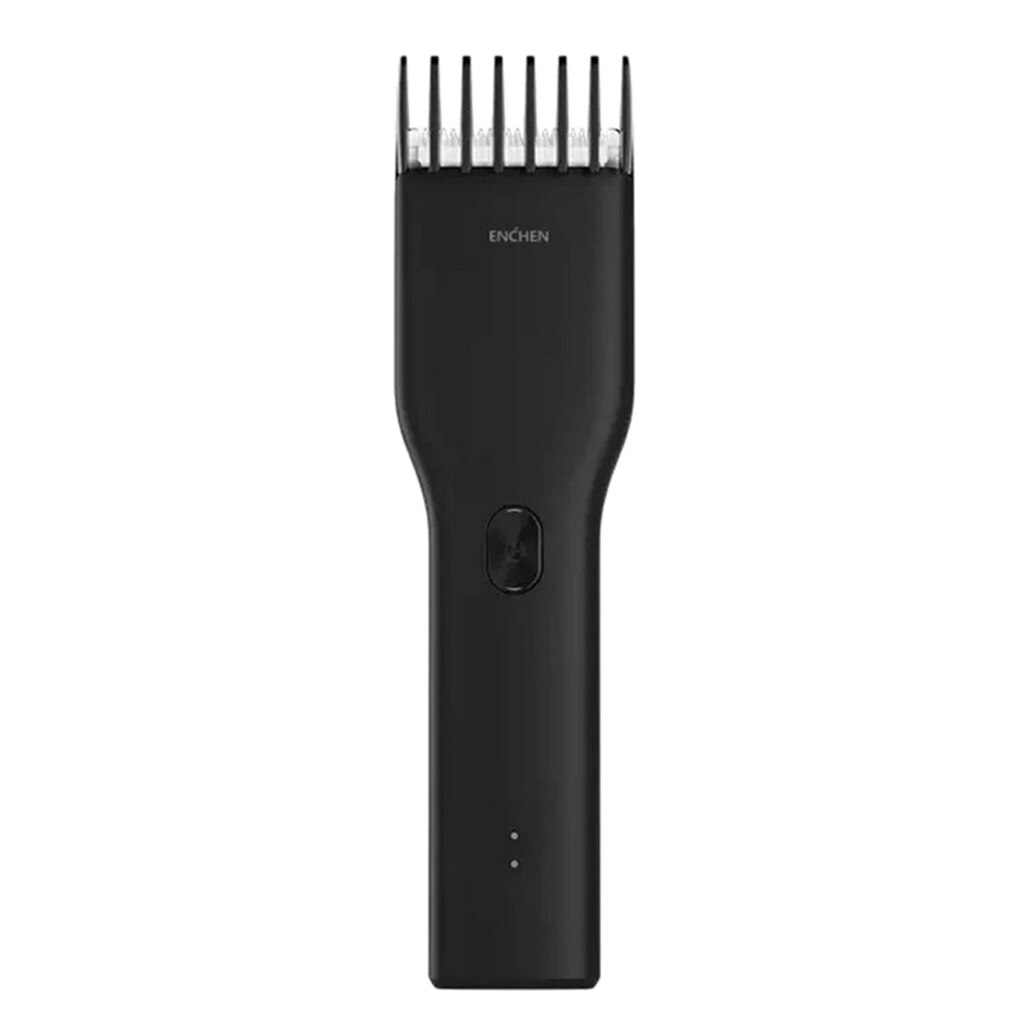 Enchen Men's Electric Hair Clipper Trimmer USB Ceramic Hair Cutter Fast Charging Hair Adult Baby Clippers for Men: Black