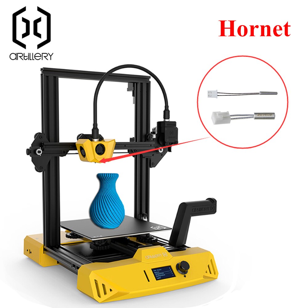 Artilleri 3d printer sidewinder  x1 &amp; geni og hornet termistor og varmerørssæt