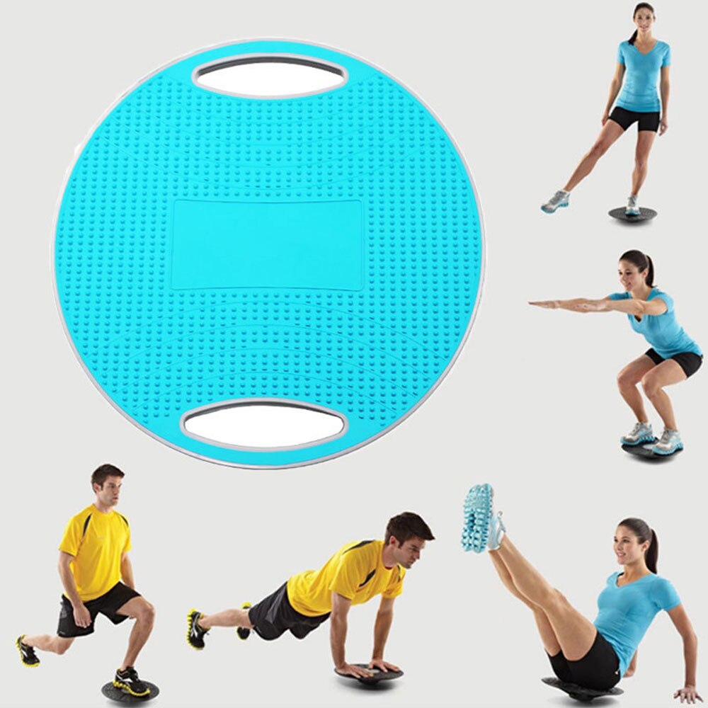 Balance Board Exercise Balance Stability Trainer Portable Balance Board with Handle for Workout Core Trainer Therapy