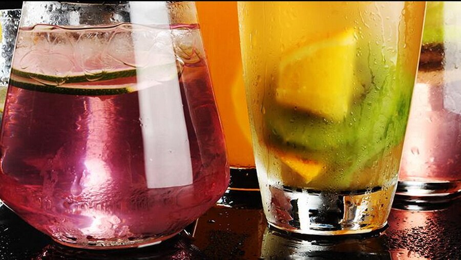 Mojito cocktail glas smoothie juice glas bar sæt drikker rundt koldt mojito glas