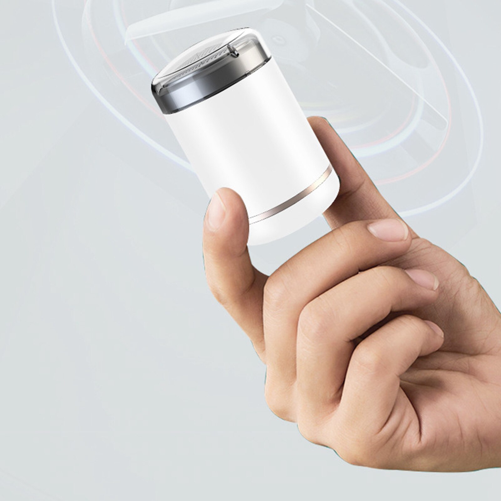 Mens Mini Portable Electric Shaver USB Rechargeable Cordless Compact