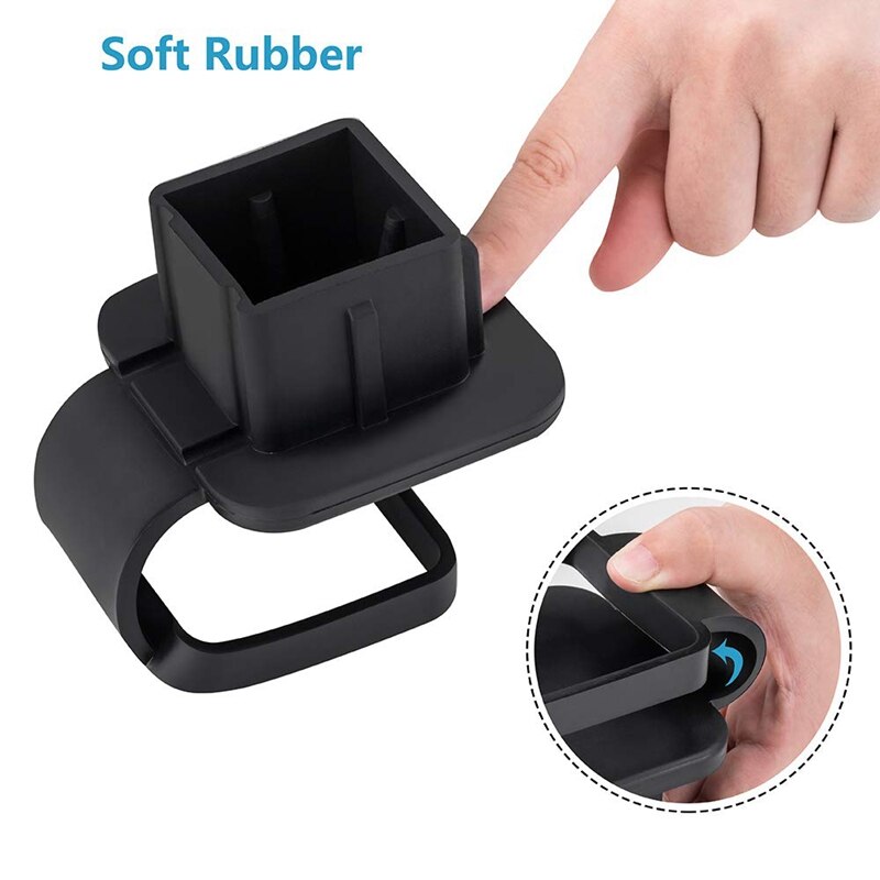 2 inch auto aanhangwagen koppeling buis afdekking, rubberen aanhangwagen ontvanger plug dop voor toyota mercedes mopar  f150 ford gmc vrachtwagen chevy j
