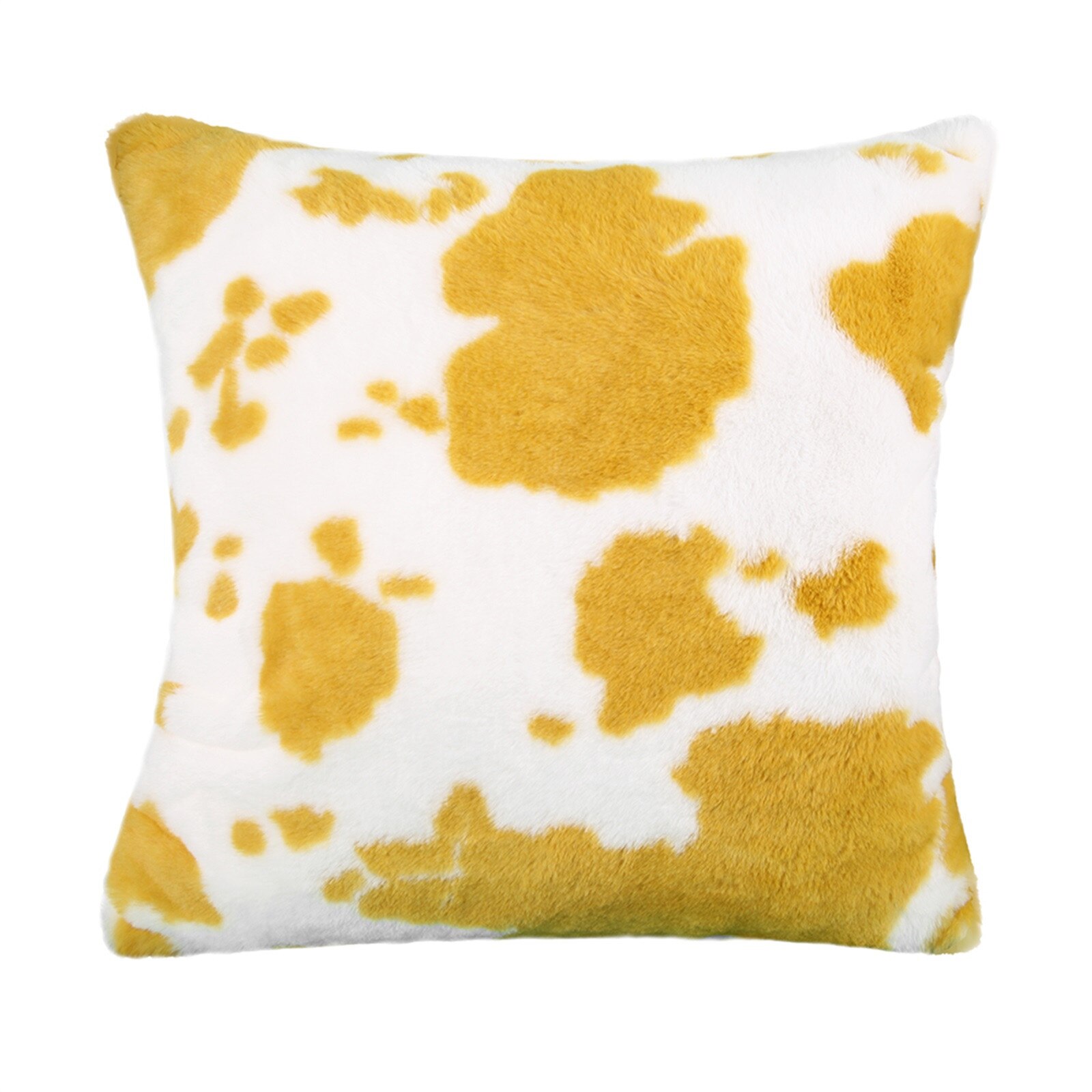 Vache Motif Taie D'oreiller En Peluche Motif Animal En Peluche Courte Canapé Famille Coussin Home Déco Coussin Canapé Наволочки Декоративные: D